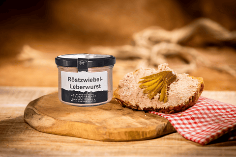 Röstzwiebel-Leberwurst