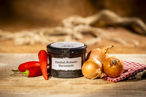 Zwiebel-Rotwein-Marmelade