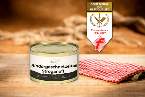 Rindergeschnetzeltes Stroganoff