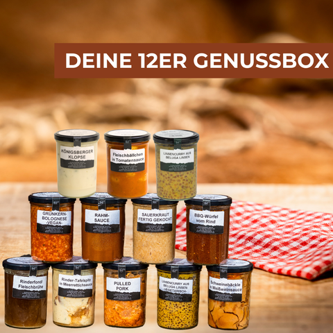 Deine individuelle 12er Genussbox