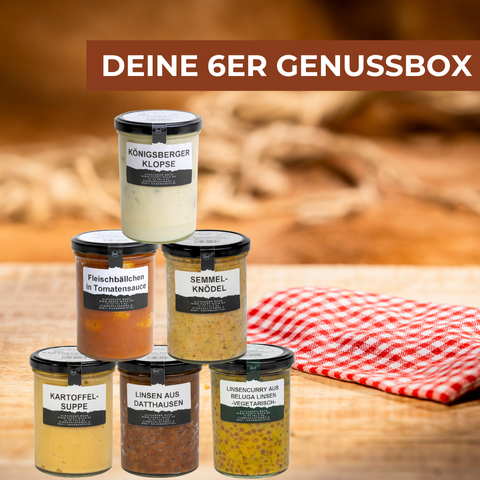 Deine individuelle 6er Genussbox