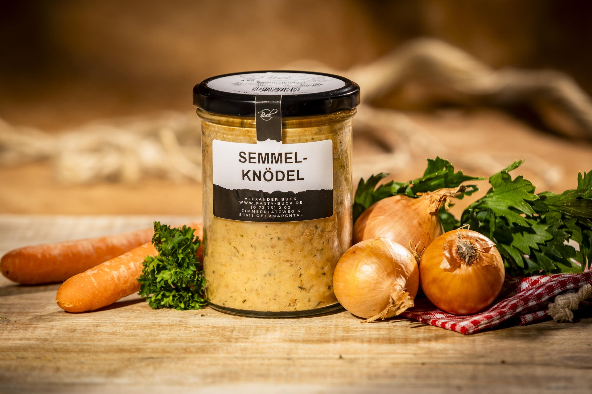 Semmelknödel im Glas – Klassischen Genuss online kaufen – Metzgerei Partyservice Alexander Buck