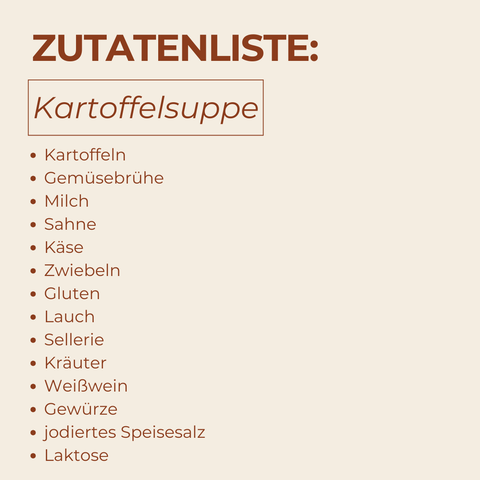 Kartoffelsuppe