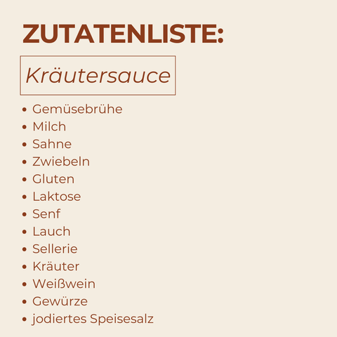 Kräutersauce