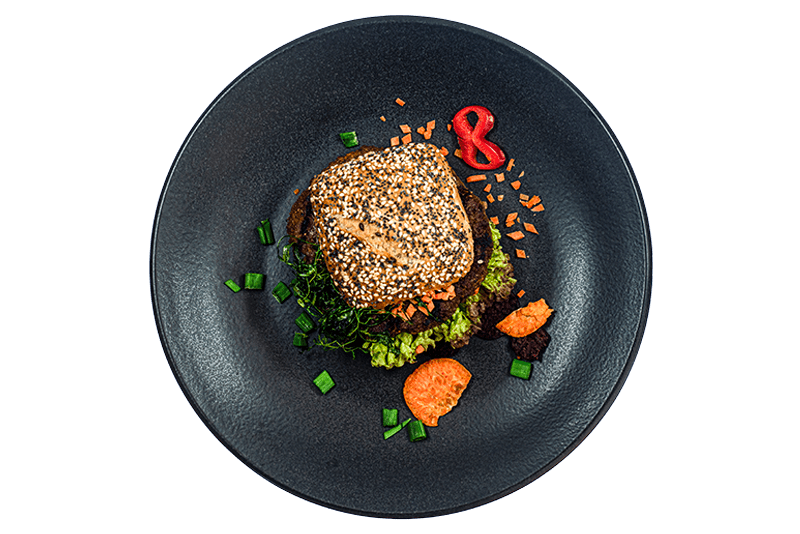 Grünkern-Burger (vegetarisch) 2 Stück